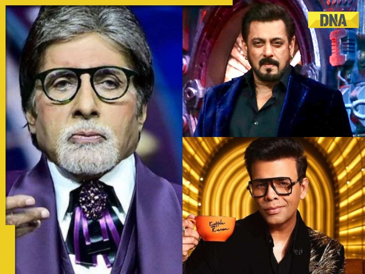 Amitabh Bachchan, Salman Khan, Kapil Sharma, Karan Johar: Highest-paid TV hosts in India and their paychecks