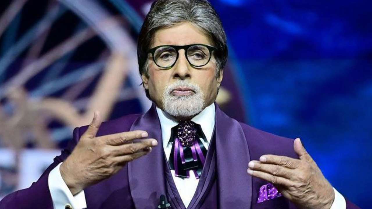 Amitabh Bachchan as KBC host