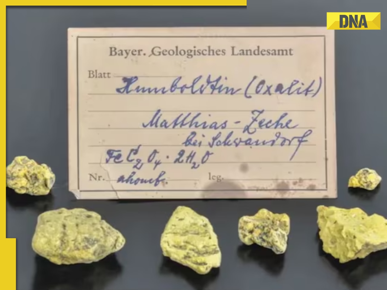 75-year-old letter leads to discovery of one of Earth's rarest minerals in THIS country, not US, Russia, China, it is...