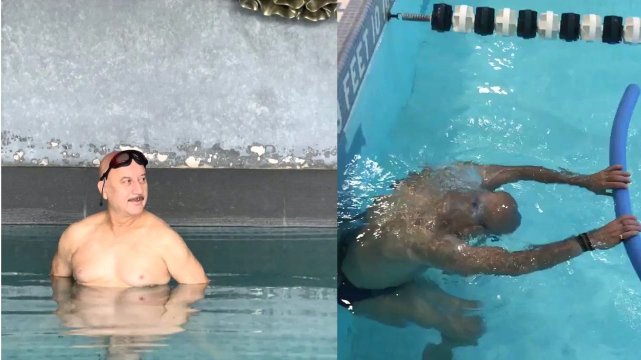 Swimming is a full-body workout