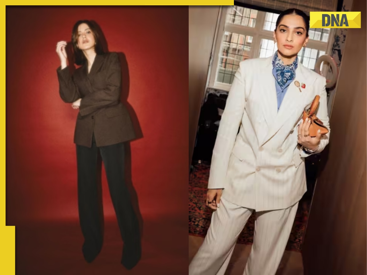 Shanaya Kapoor to Sonam Kapoor: 7 Bollywood celebrities who turn heads in pantsuits with style