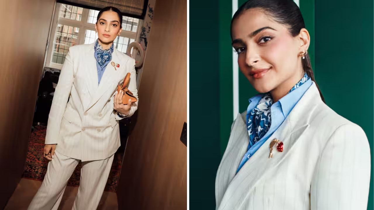 Sonam Kapoor's elegant Wimbledon look