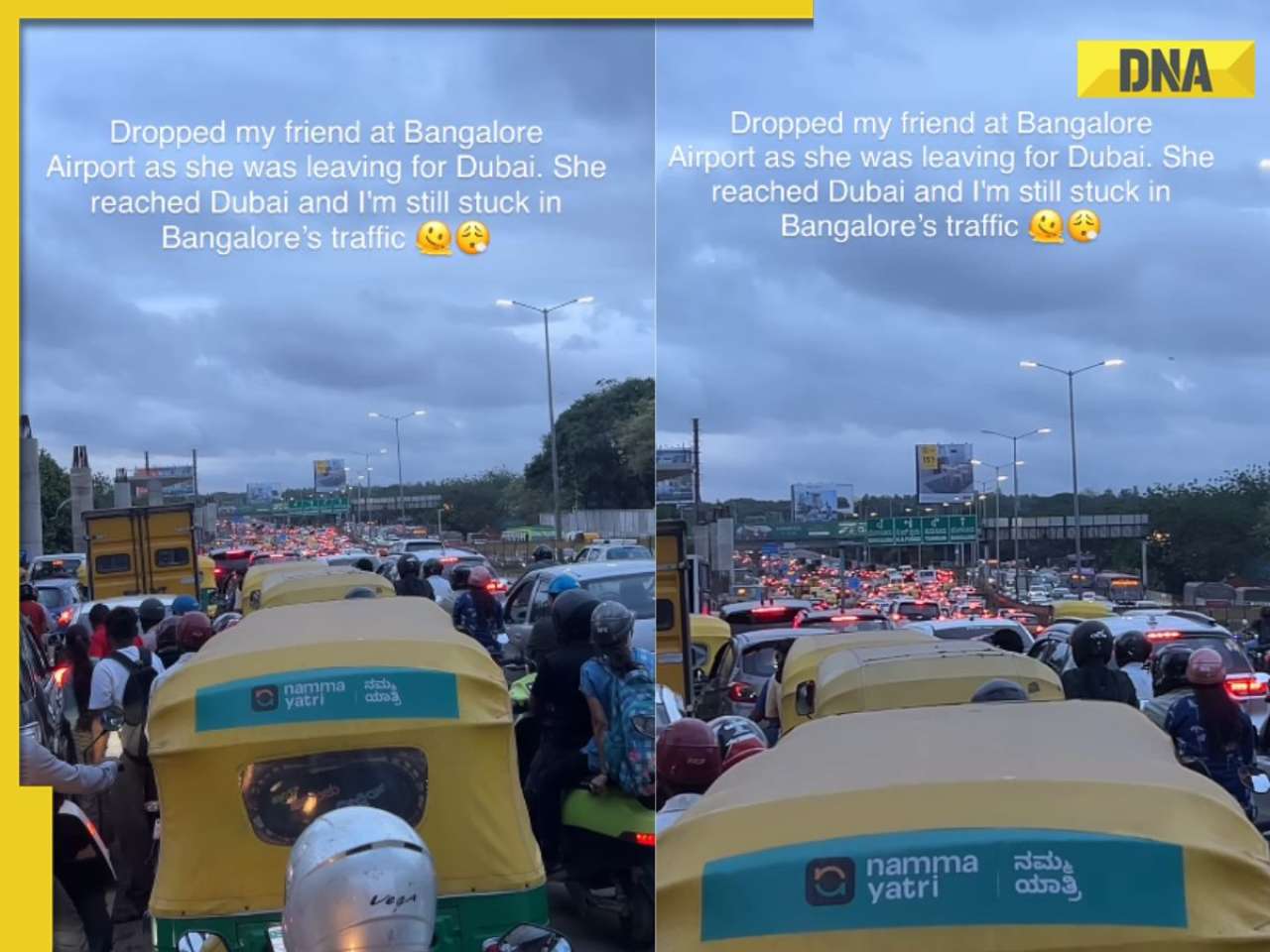 Bengaluru woman’s traffic rant goes viral: Friend reaches Dubai before her drive ends