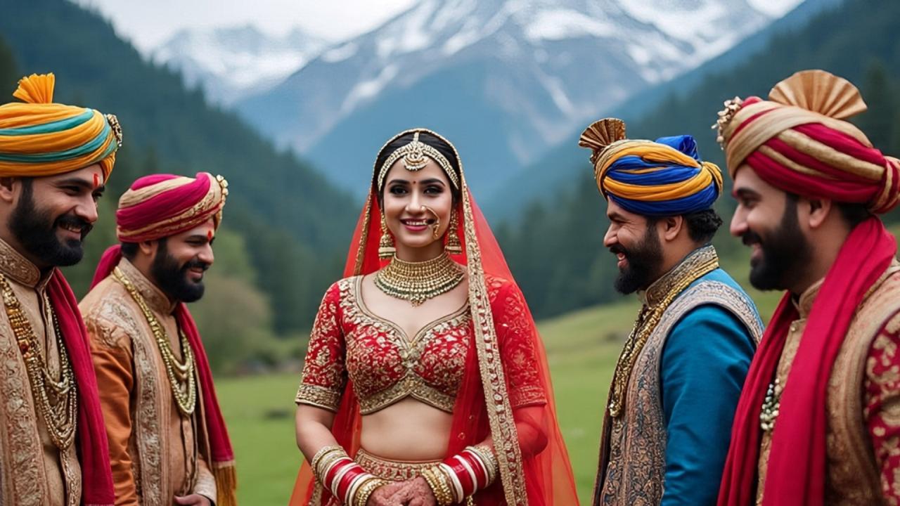 सैकड़ों साल पुरानी है बहुपतित्व की यह परंपरा