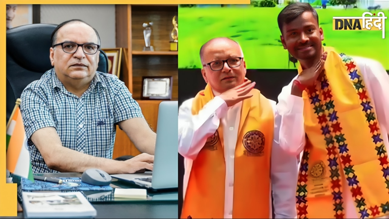 दीक्षांत समारोह में स्टूडेंट्स का पसंदीदा पोज देते नजर आए थे प्रोफेसर