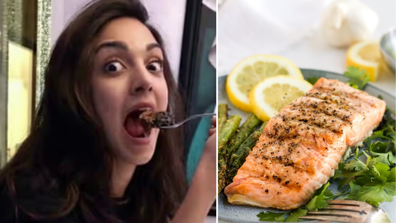 Grilled salmon
