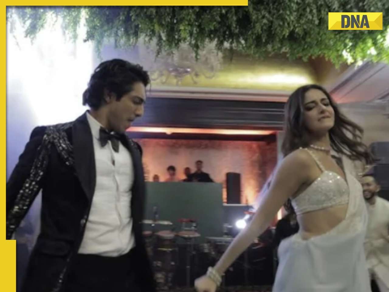 Saiyaara star Ahaan Panday, Ananya Panday set the stage on fire as they groove to Saat Samundar Par in viral video: Watch