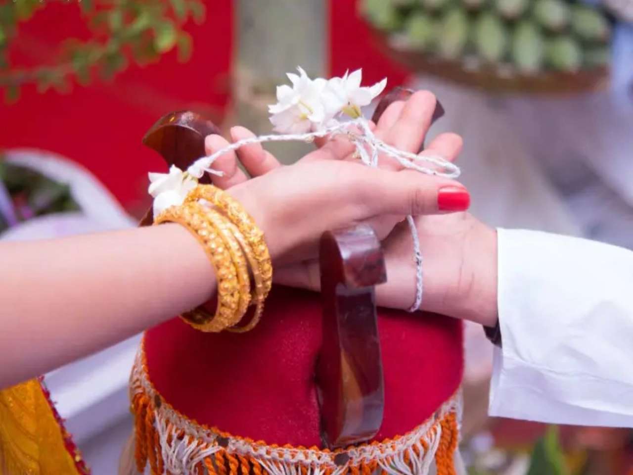 Fish‑release (Nga Thaba) in Manipur weddings
