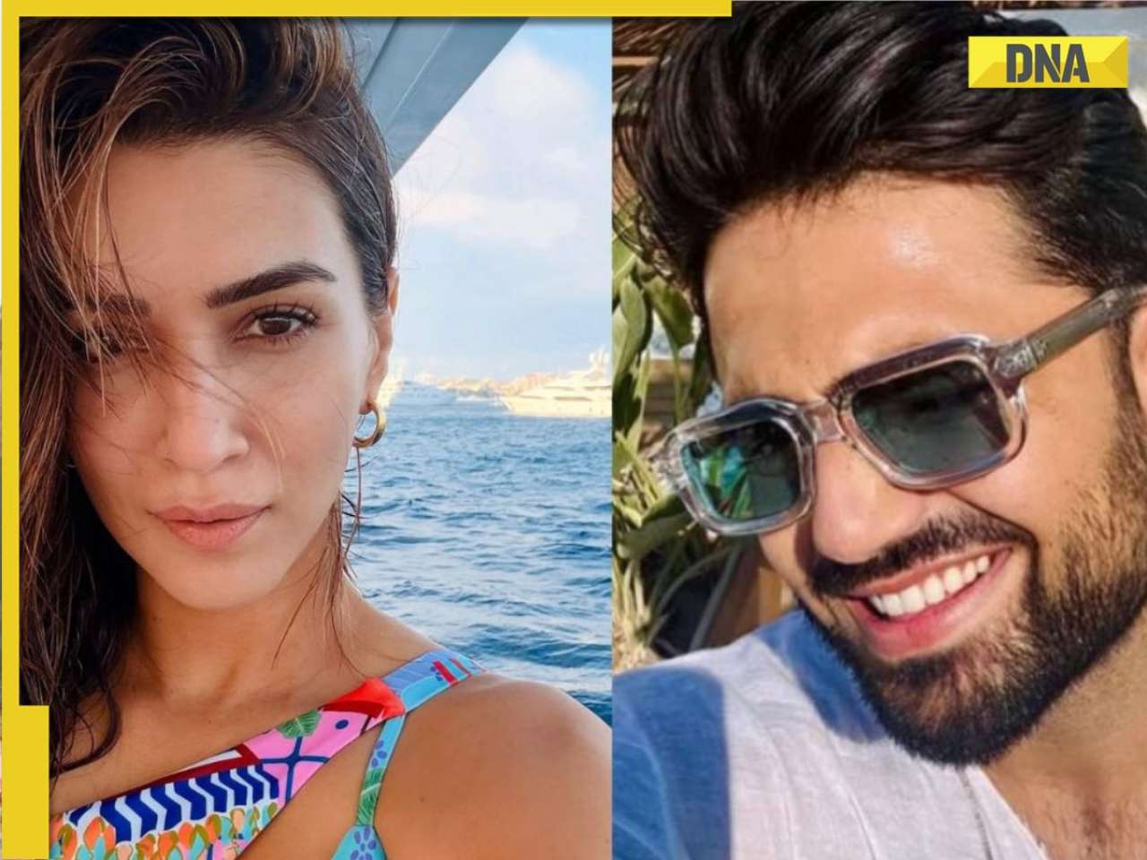 Kriti Sanon sizzles in swimsuit on rumoured cruise date with Kabir Bahia; SEE PICS