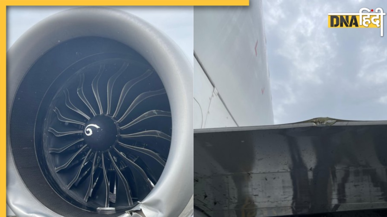 बड़ा हादसा! रनवे पर फिसला Air India का विमान, प्लेन का एक इंजन डैमेज, रनवे बंद किया गया