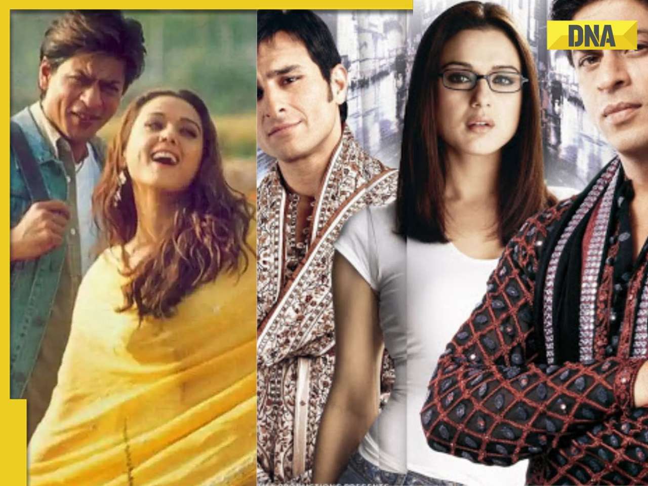 Veer-Zaara to Kal Ho Naa Ho:  7 unforgettable Bollywood love stories that still make us cry