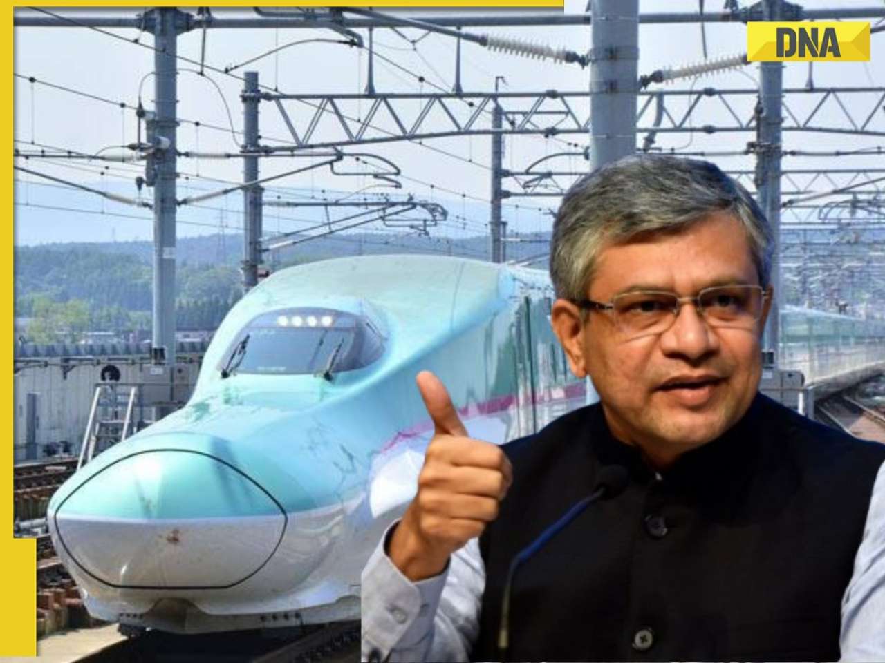 Railways Minister Ashwini Vaishnaw shares BIG update on Rs 108000 crore bullet train project, Gujarat-Maharashtra stretch to be completed by...