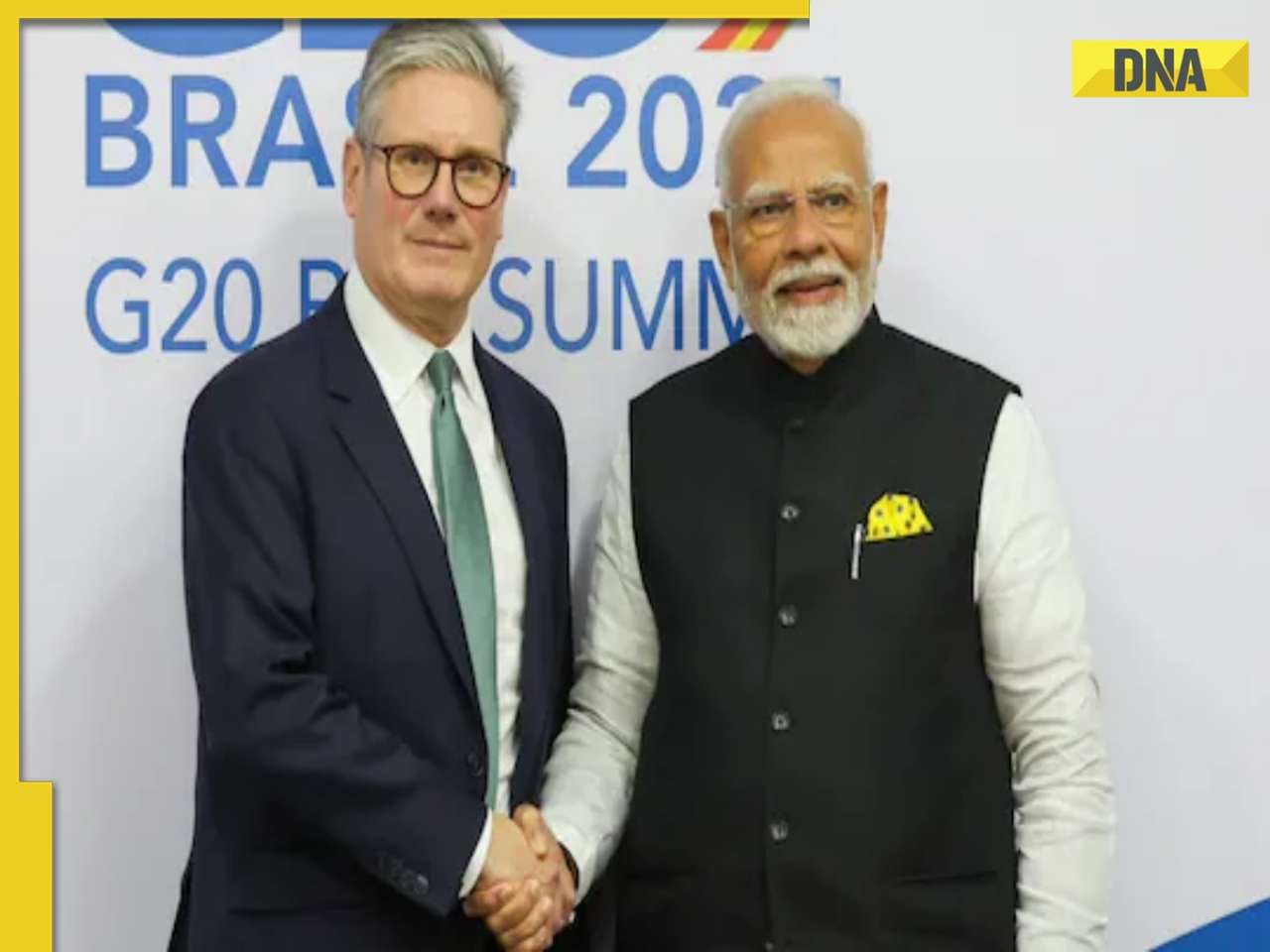 India-UK sign free trade agreement during PM Modi's meeting with Keir Starmer