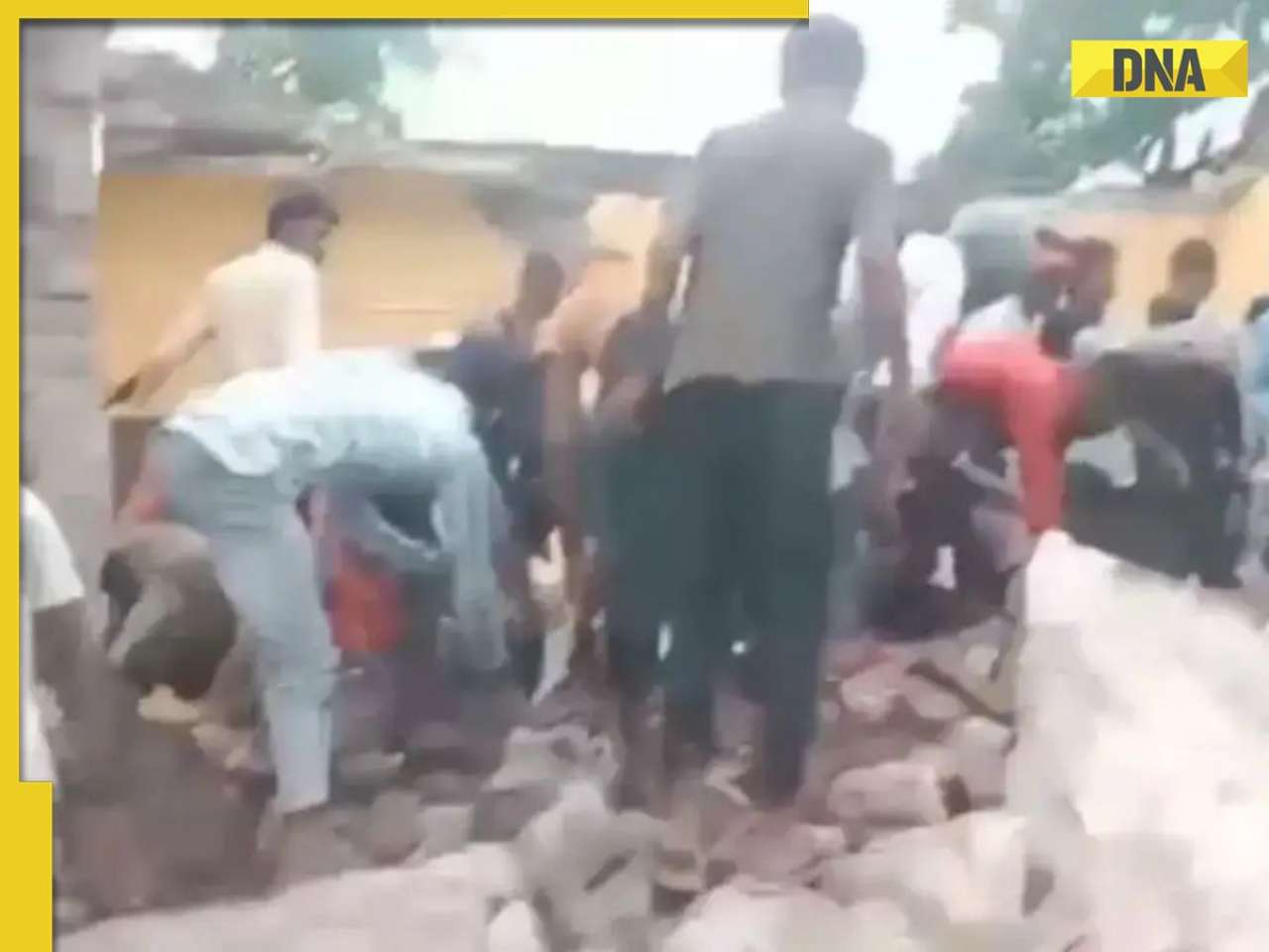 Rajasthan School Building Collapse: 6 children dead, several injured, PM Modi expresses grief, watch video