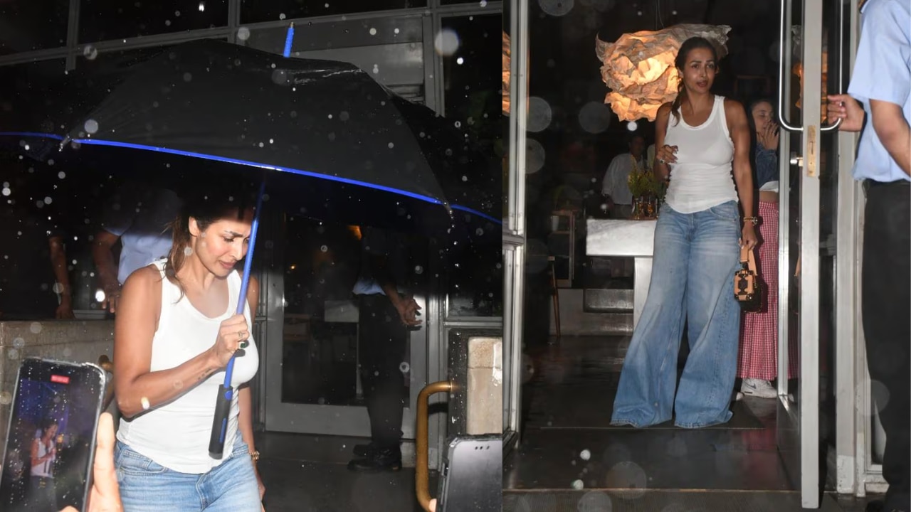 Effortlessly chic in white top and baggy denim