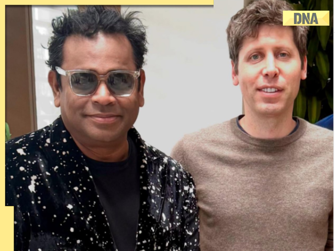 ChatGPT maker OpenAI CEO Sam Altman meets AR Rahman, teams up for AI-driven global band project: Know what is Secret Mountain