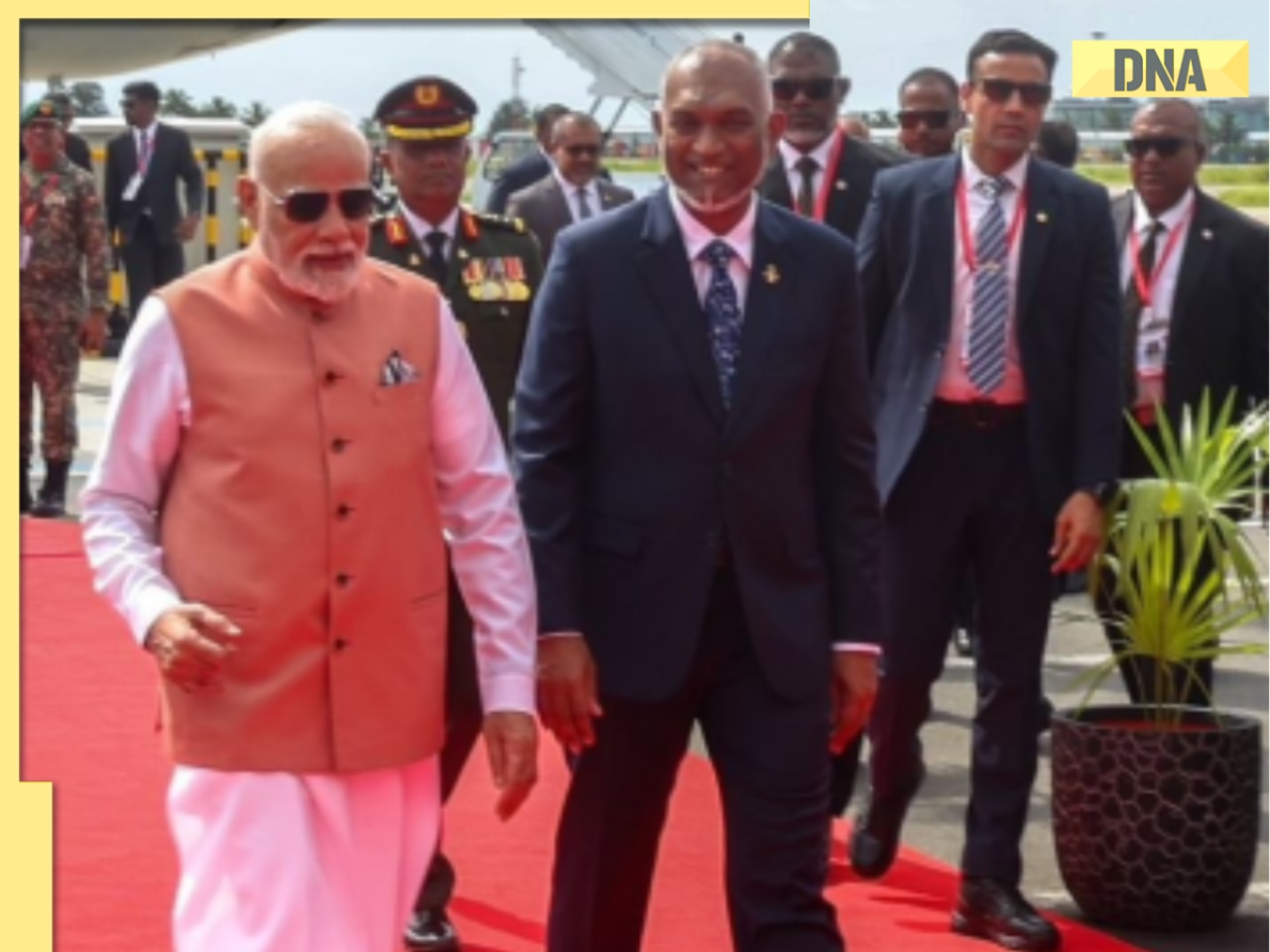 'India-Maldives friendship will scale new heights of progress': PM Modi lands in Male; receives warm welcome by President Muizzu