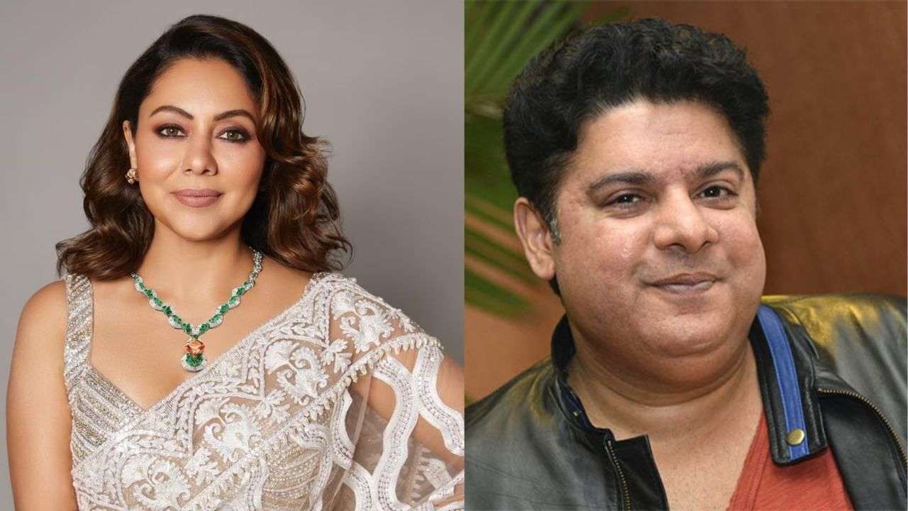 Gauri Khan and Sajid Khan