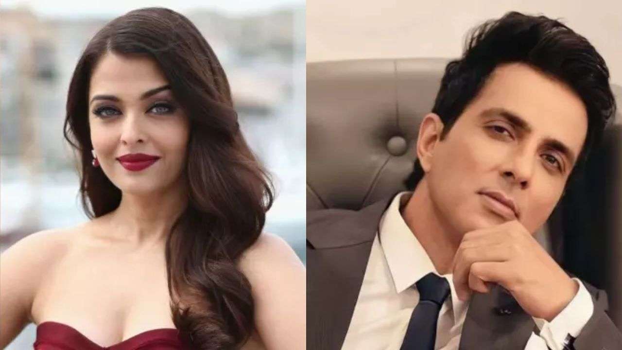 Aishwarya Rai and Sonu Sood
