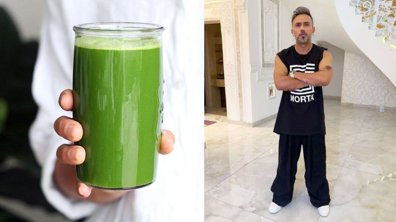 Daily detox green juice