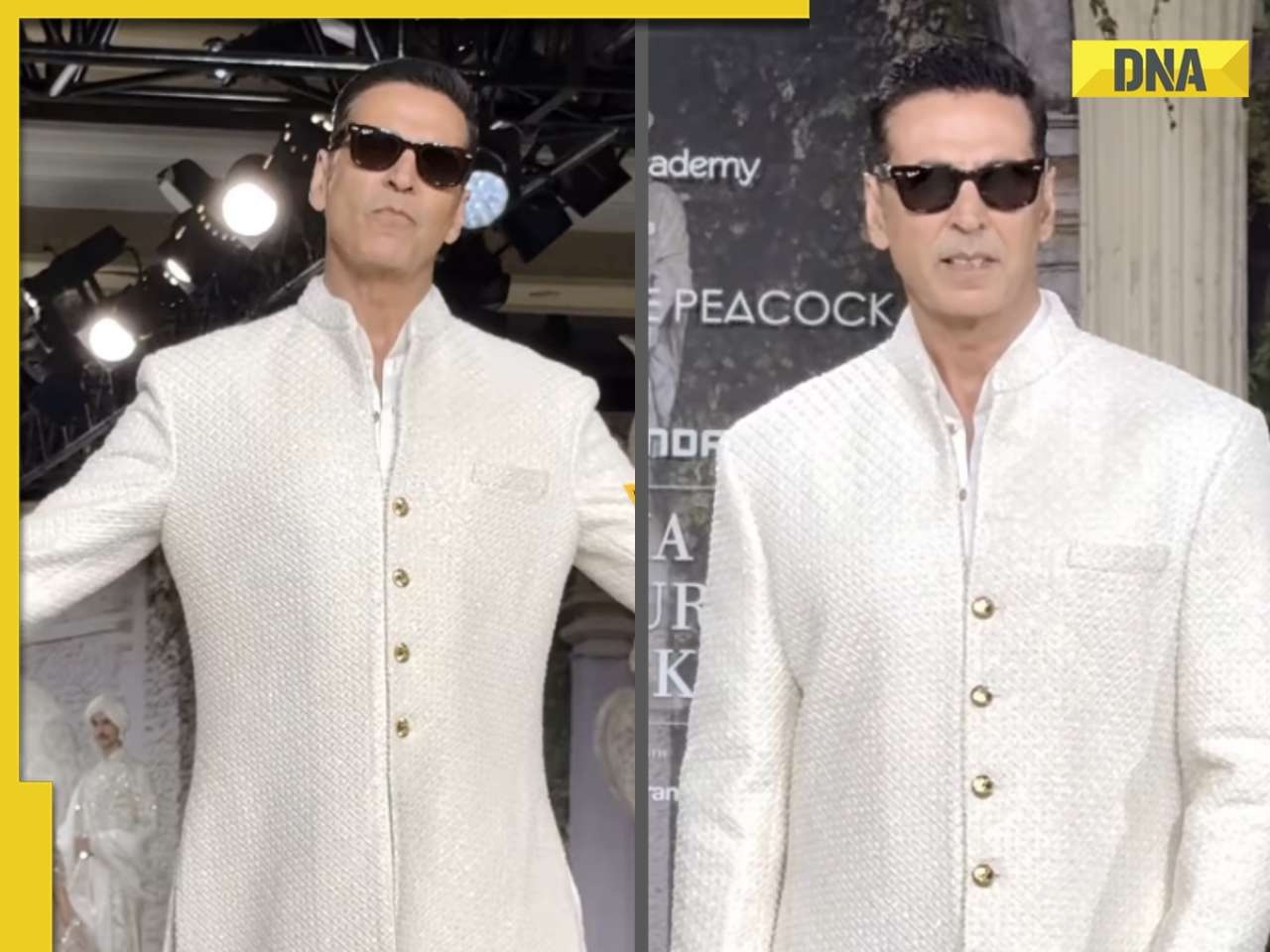 'Main Hindi me bolunga...': Akshay Kumar jokes as he walks the ramp past his bedtime, says 'aap sabhi logo ka...'