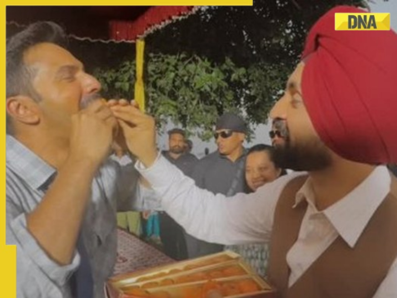 After Sardaar Ji 3 backlash, Diljit Dosanjh treats Varun Dhawan, Ahan Shetty with ladoos, celebrates his farewell from Border 2, video goes viral