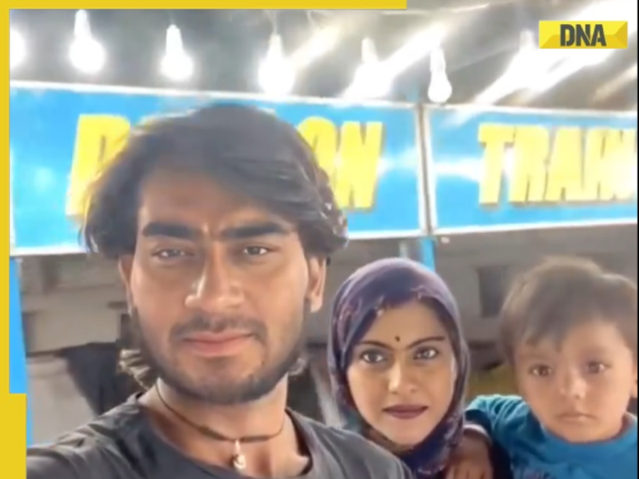 Viral video: Forget Ajay Devgn, even Kajol has a doppelganger, star couple's look-alikes leave netizens stunned: 'kumbh me bichad gaye the kya'