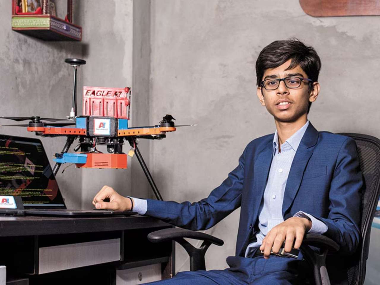 Harshwardhan Zala (Founder of Aerobotics7)