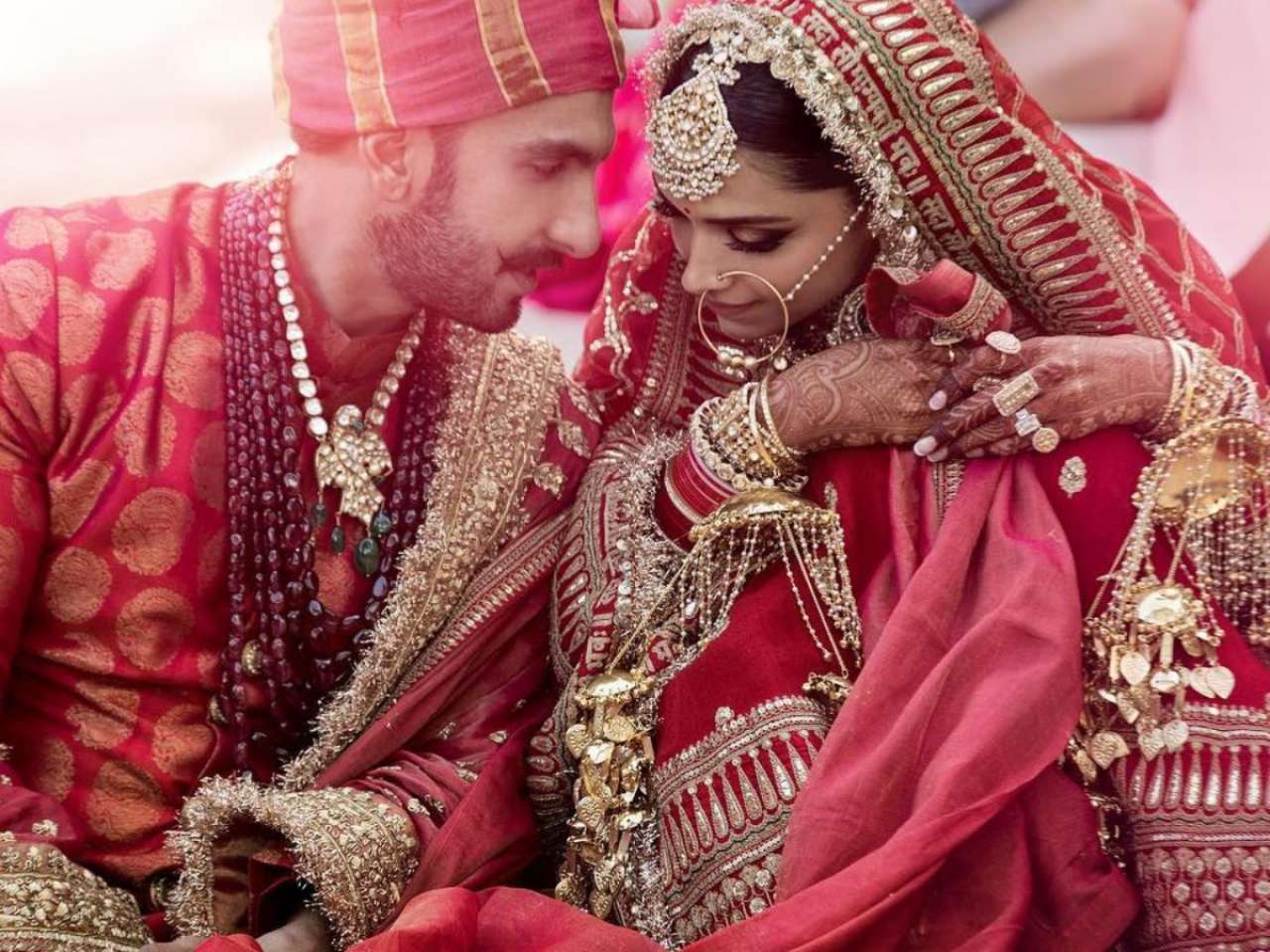 Ranveer Singh and Deepika Padukone