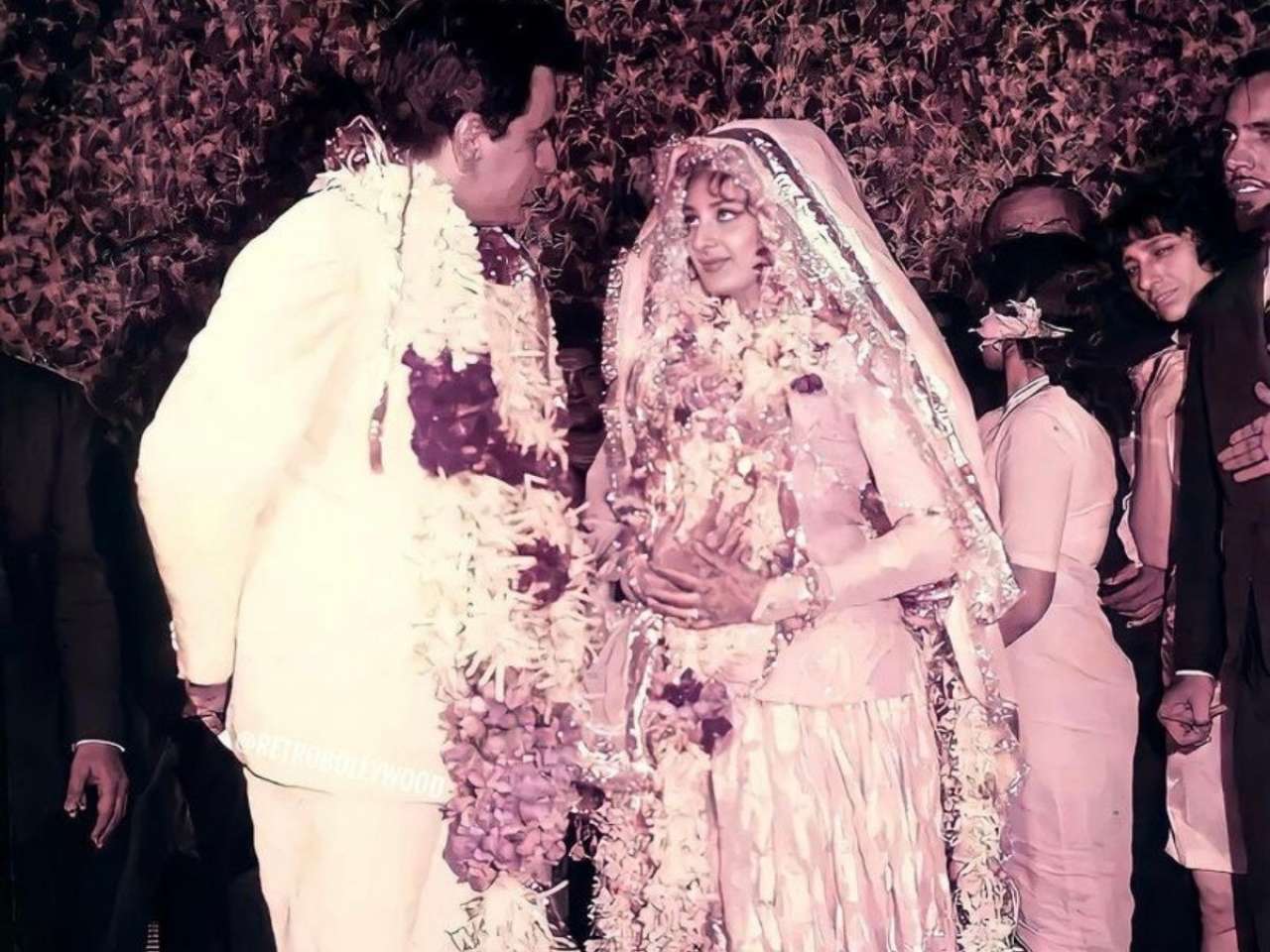 Saira Banu and Dilip Kumar