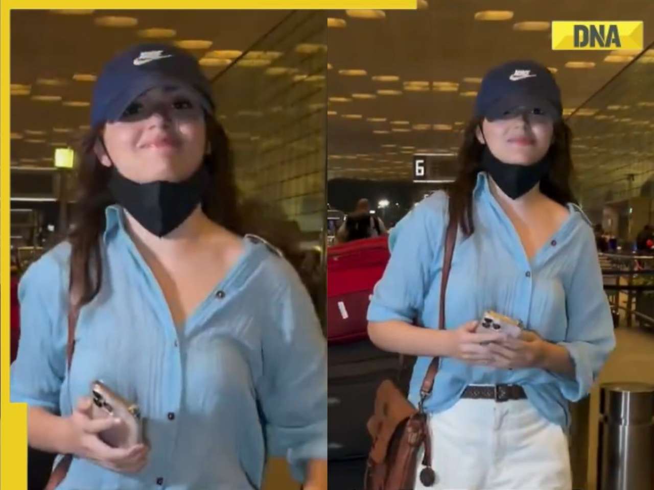Viral video: Saiyaara star Aneet Padda gets confused while posing for paps, refuses to remove..., says 'mujhe sharm aa rahi hai'