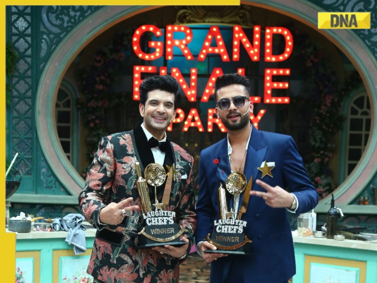 Laughter Chefs Season 2 grand finale: Elvish Yadav, Karan Kundrra lift the winner's trophy, beat season's favourites Aly Goni, Reem Shaikh