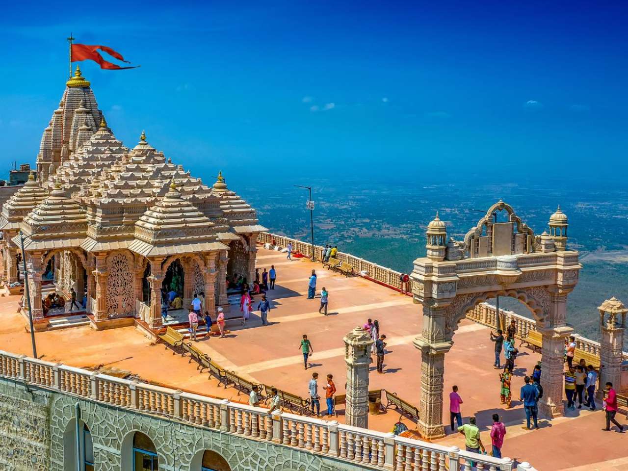 Pavagadh temple in Gujarat