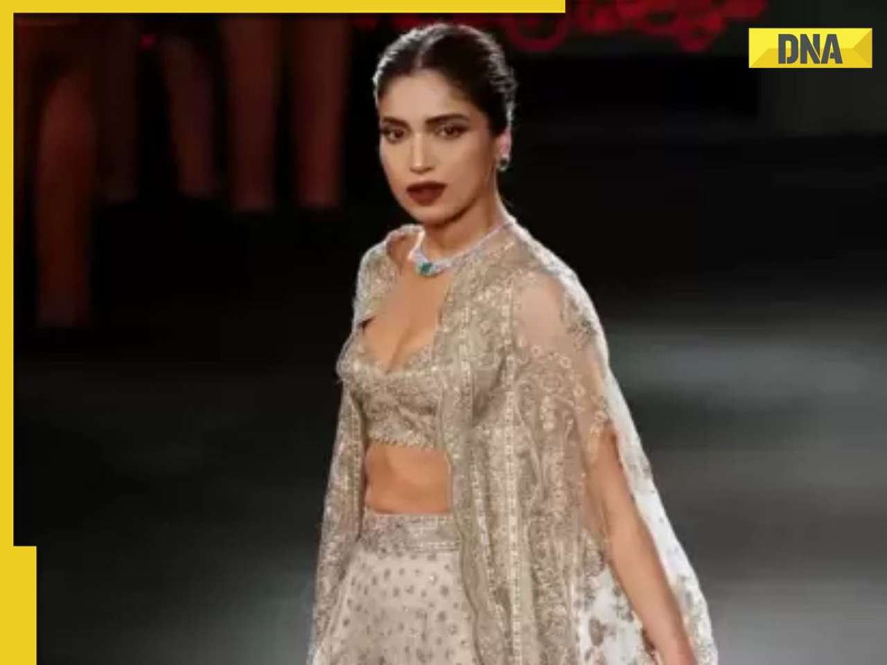 Bhumi Pednekar serves royal glam in Ritu Kumar’s lehenga with modern twist; SEE PICS