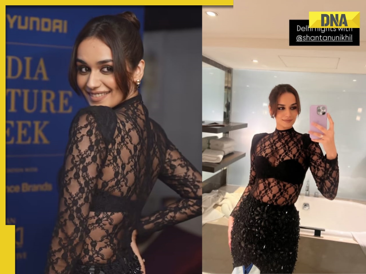 Manushi Chhillar's channels romantic-meets-sultry vibes in Shantanu and Nikhil’s