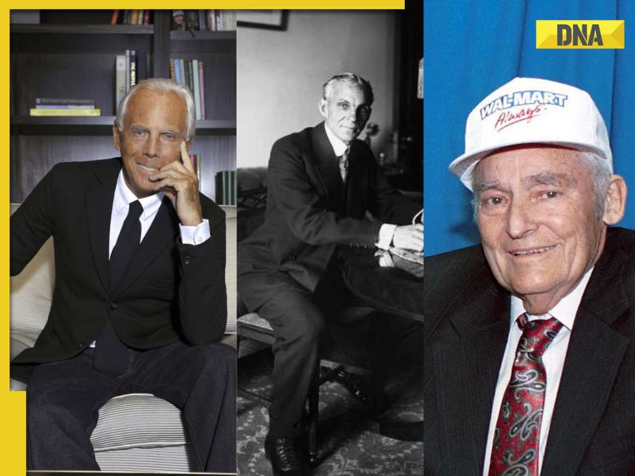 Giorgio Armani, Henry Ford to Sam Walton: Billionaires who made it big after 40