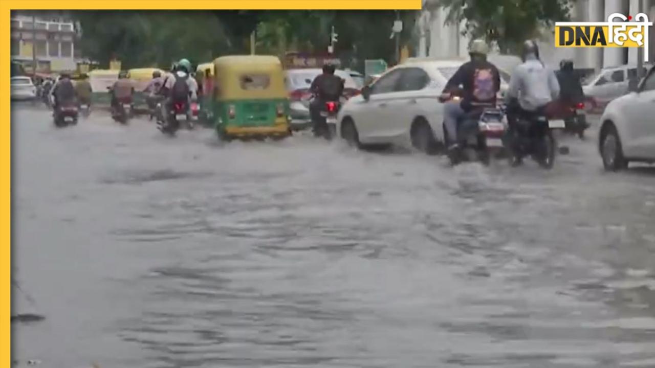 दिल्ली-NCR में भारी बारिश ने दी गर्मी से राहत, AQI भी सुधरा.. लेकिन सड़कों पर पानी भरने से ट्रैफिक व्यवस्था ठप