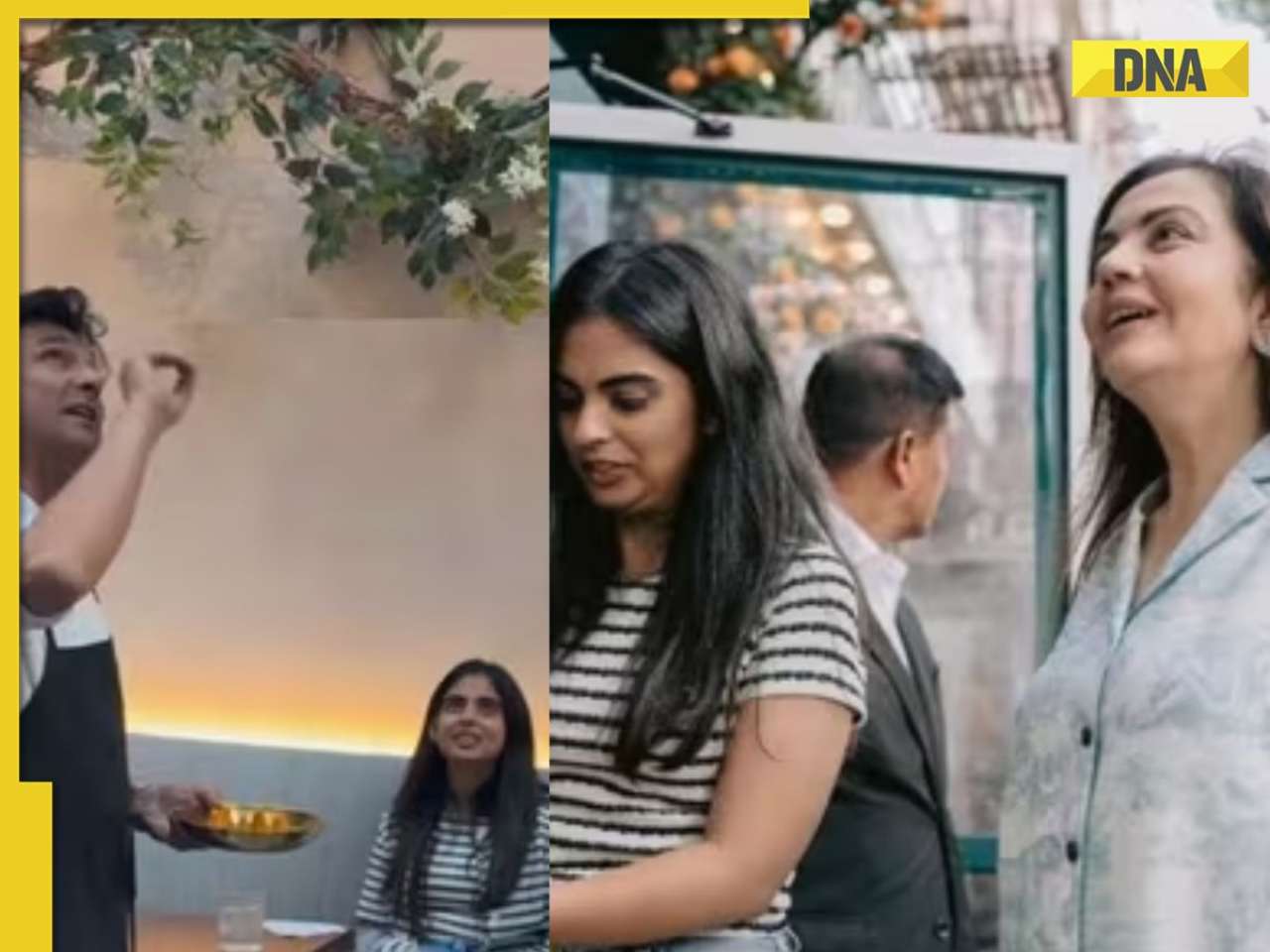 Nita Ambani, Isha Ambani embrace natural beauty at Vikas Khanna’s iconic New York restaurant, see pics