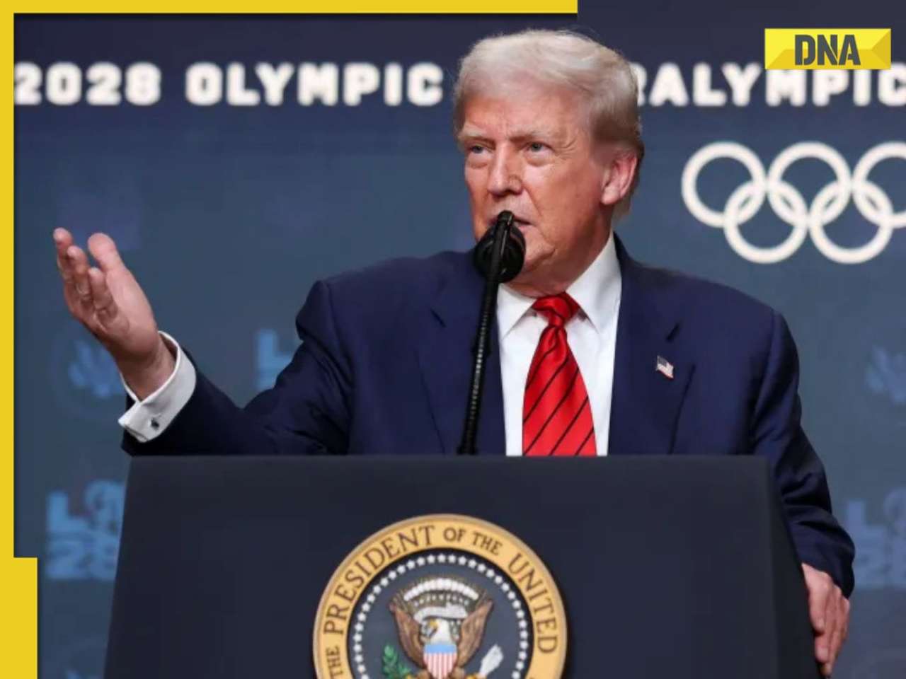 US President Donald Trump launches federal task force to ensure 'incredible' and secure LA 2028 Olympics
