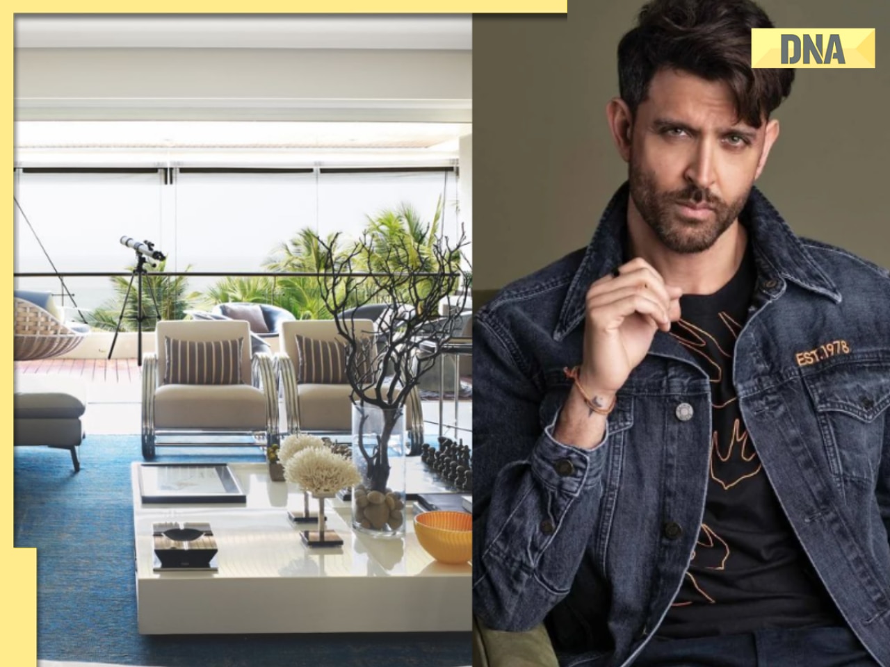 Step inside War 2 star Hrithik Roshan's seaside Juhu home, has hangout space, games and sea-inspired designs, its worth Rs…