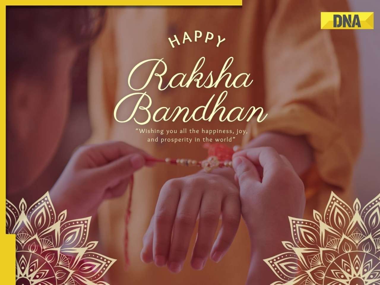 general Happy Raksha Bandhan 2025: Top 60 Rakhi wishes, quotes, WhatsApp messages, greetings for brothers, sisters