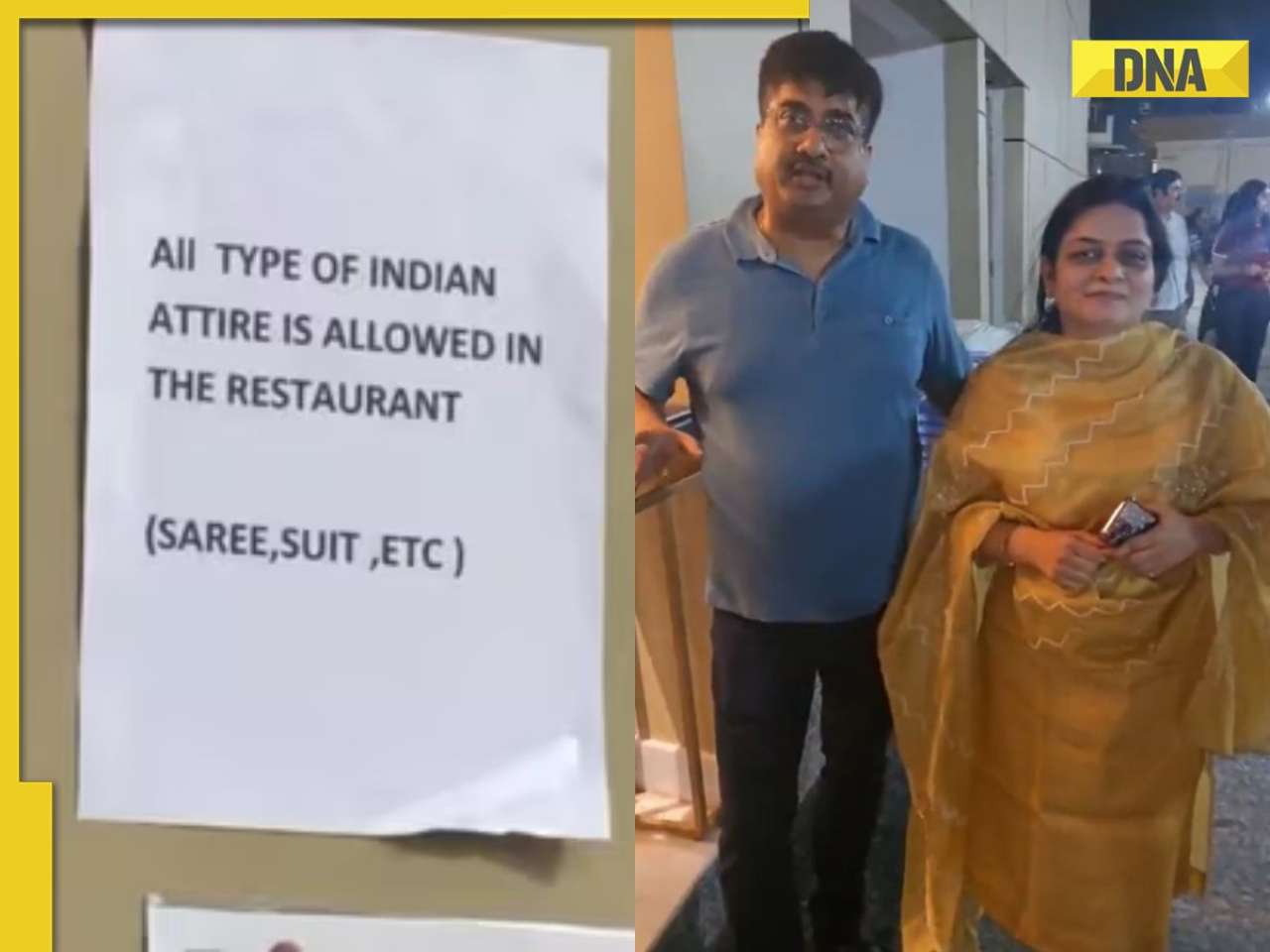 Delhi restaurant issues notice allegedly after denying entry to couple in Indian attire: 'All types of outfits...'