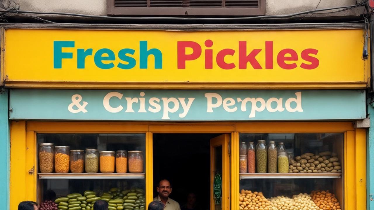 अचार और पापड़ का बिजनेस