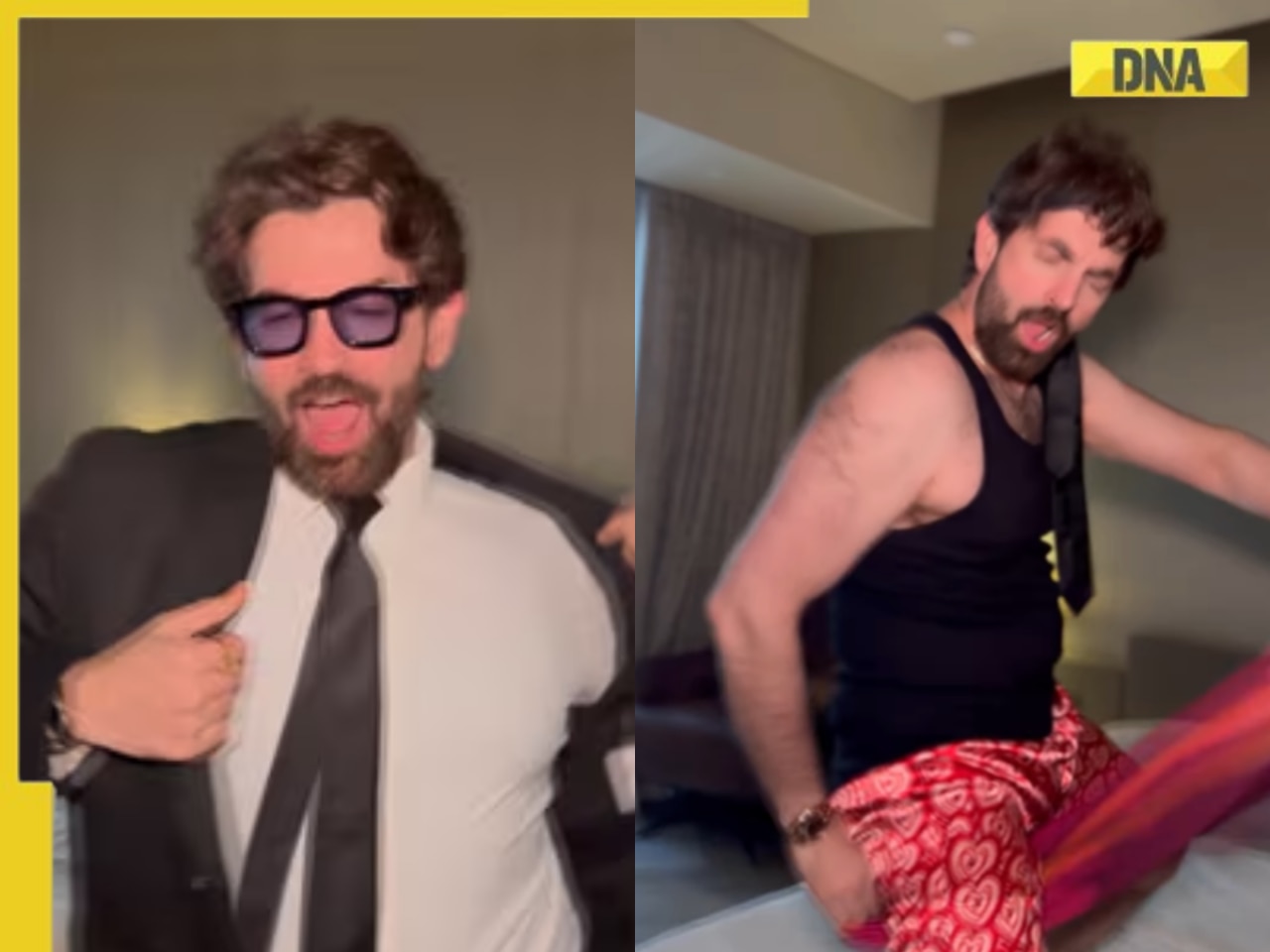 Viral video: Neil Nitin Mukesh strips to underwear, dances to Salman Khan's iconic song, leaves netizens puzzled: 'Is he doing a film with him?'