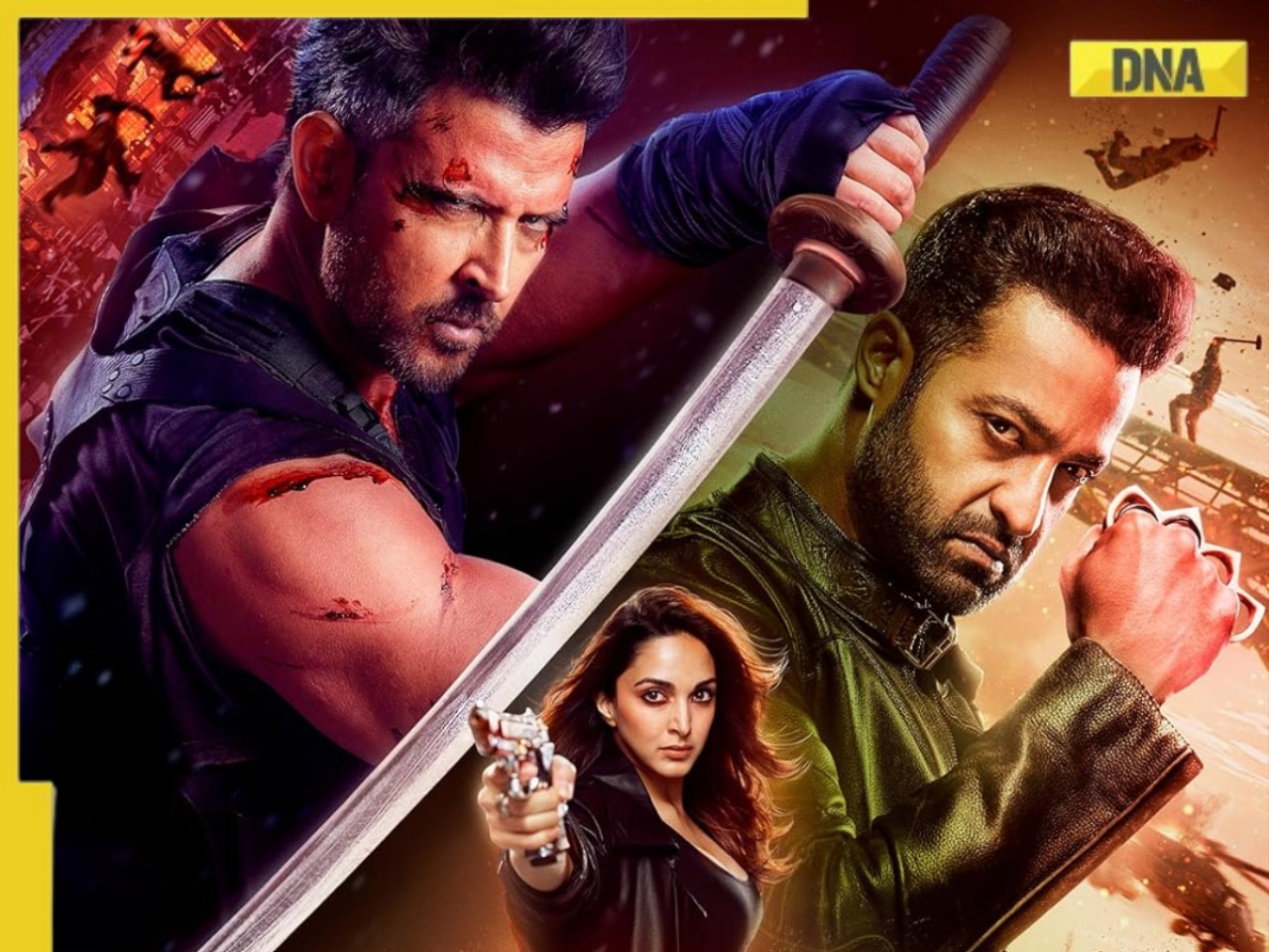 War 2 movie Review: Hrithik Roshan, Jr NTR's actioner is frustratingly long, Ayan Mukerji fails in masala actioner riddled with tacky VFX