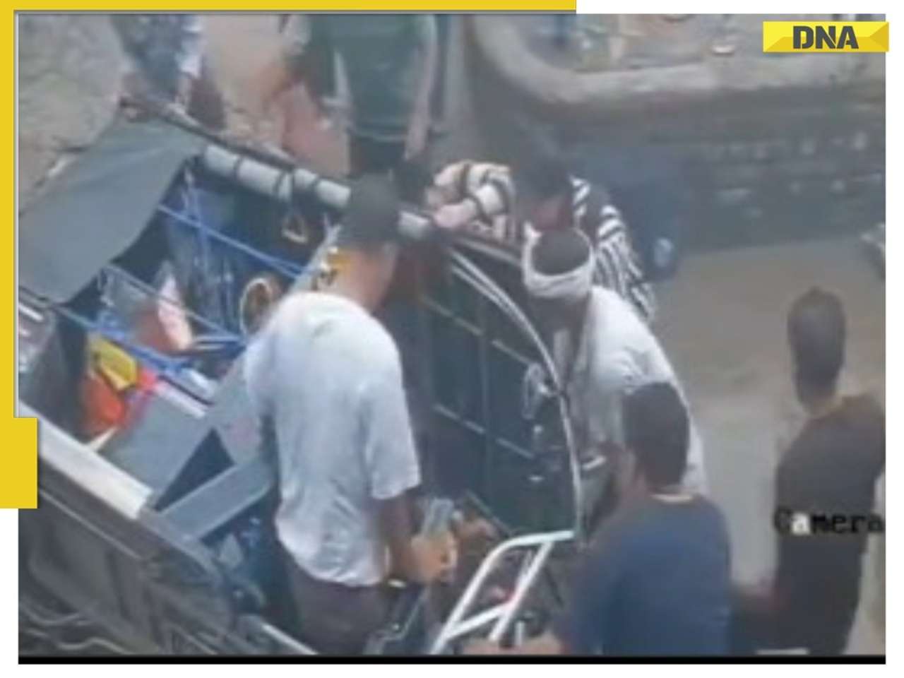 'Bad Roads + Overloaded E-rickshaws = a Deadly Combo...': Viral accident video shows electric tuk-tuk carrying passengers overturning on busy street—WATCH