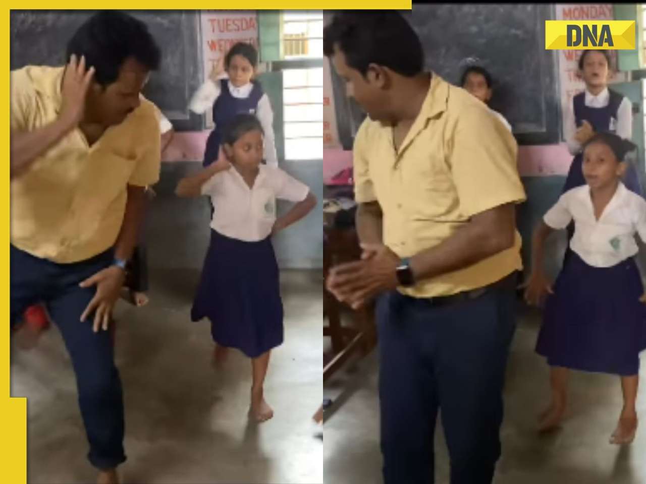 'This is so nostalgic': Viral video of teacher dancing with students on ‘Des Rangila’ brings back school memories