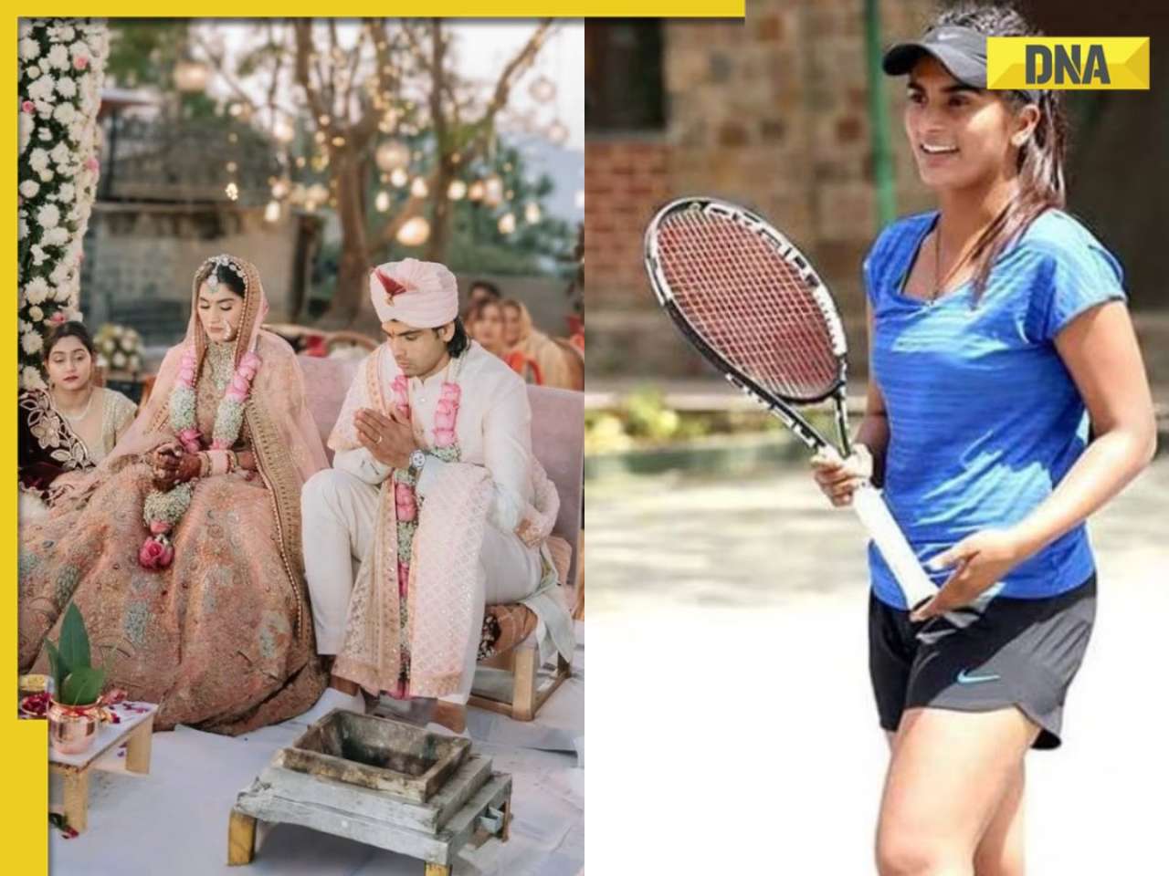 Neeraj Chopra’s wife Himani Mor quits Tennis after marriage, rejects Rs 1.5 crore job offer in US - Here's why