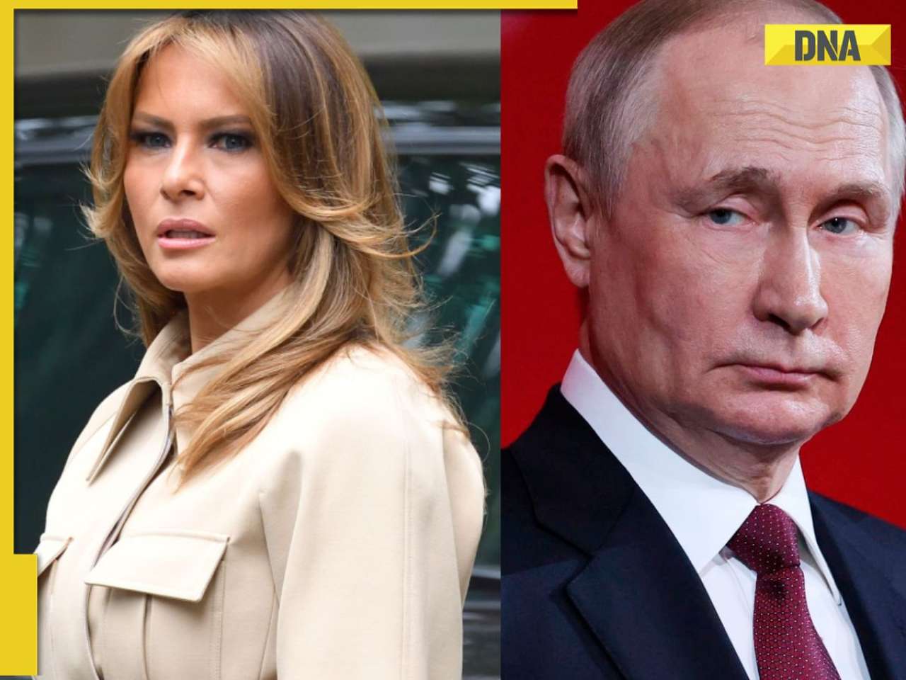 general US First Lady Melania Trump pens 'peace letter' to Russian President Putin, writes, 'as i am sure you agree...'