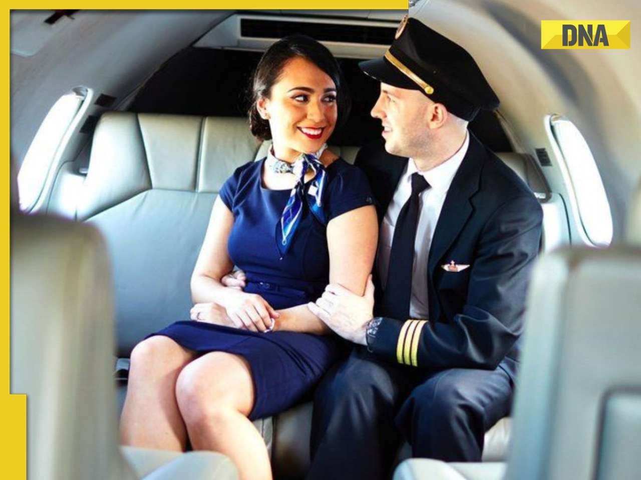 Flight attendant reveals shocking secrets of cockpit romance at 35,000 feet